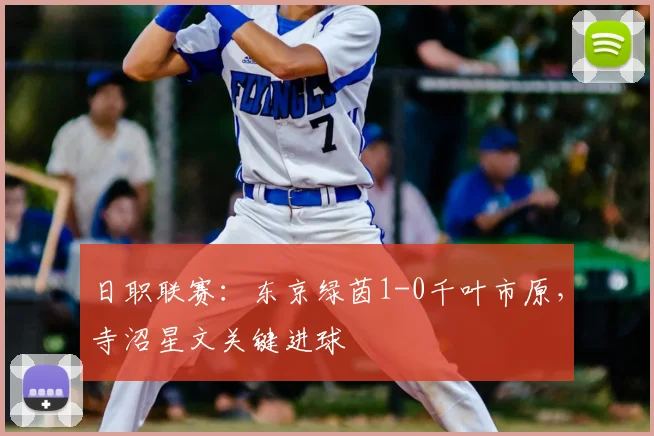 日职联赛:东京绿茵1-0千叶市原,寺沼星文关键进球